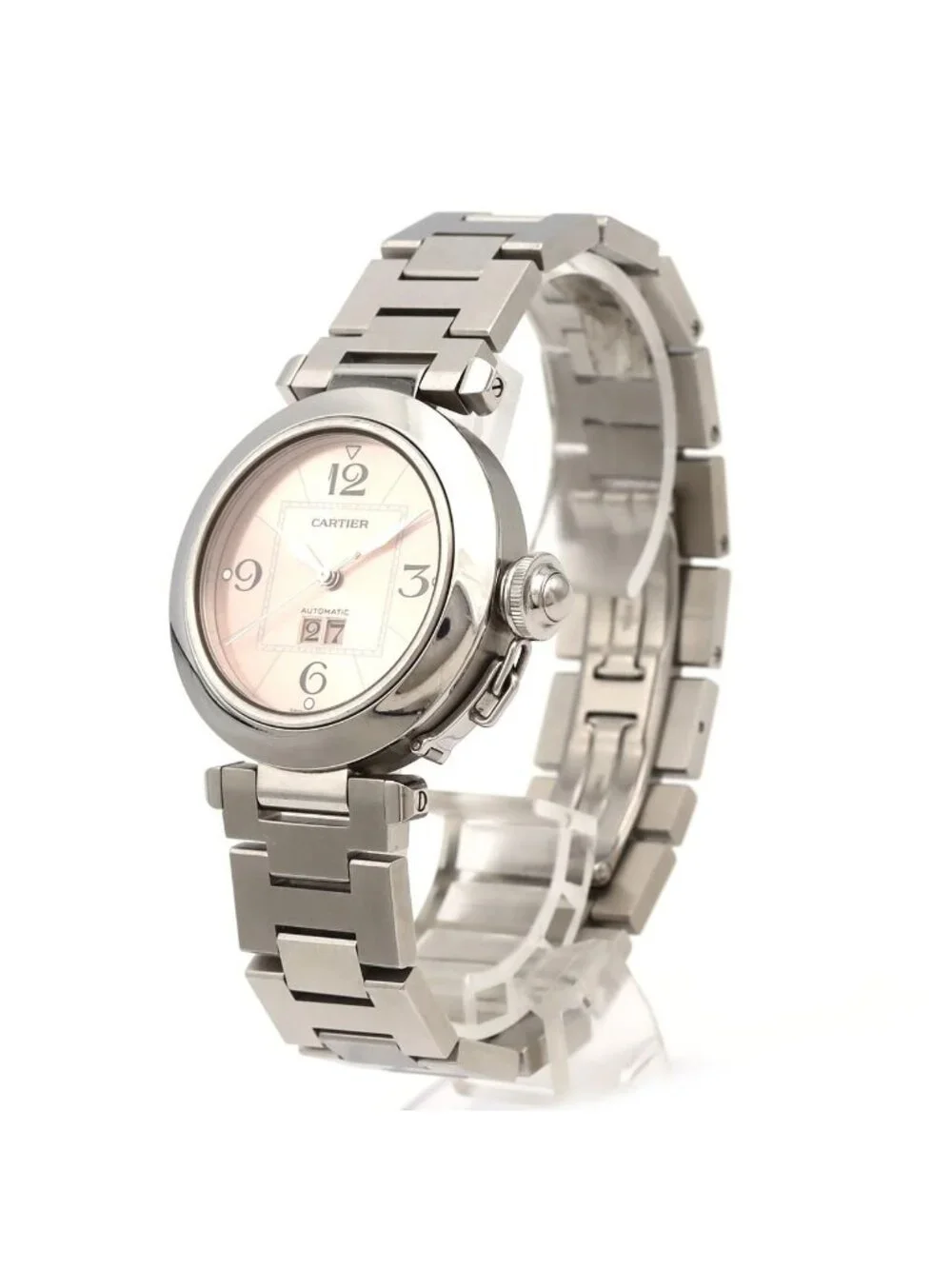 Cartier Pasha C Grande Date SS Automatic Watch